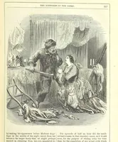An illustration from The Mysteries of the Court of London (1850)