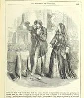 An illustration from The Mysteries of the Court of London (1850)