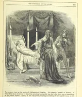 An illustration from The Mysteries of the Court of London (1850)