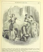 An illustration from The Mysteries of the Court of London (1850)