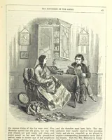 An illustration from The Mysteries of the Court of London (1850)