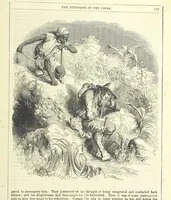 An illustration from The Mysteries of the Court of London (1850)