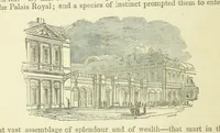 An illustration from Pickwick abroad; or, the Tour in France ... Illustrated with forty steel engravings by Crowquill, and thirty-three wood cuts (1864)