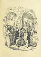 An illustration from Pickwick abroad; or, the Tour in France ... Illustrated with forty steel engravings by Crowquill, and thirty-three wood cuts (1864)