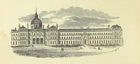 An illustration from Pickwick abroad; or, the Tour in France ... Illustrated with forty steel engravings by Crowquill, and thirty-three wood cuts (1864)