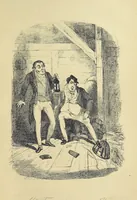 An illustration from Pickwick abroad; or, the Tour in France ... Illustrated with forty steel engravings by Crowquill, and thirty-three wood cuts (1864)
