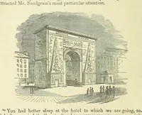Picture 38 of 73 from Pickwick abroad; or, the Tour in France ... Illustrated with forty steel engravings by Crowquill, and thirty-three wood cuts (1864), leaf 402