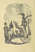 An illustration from Pickwick abroad; or, the Tour in France ... Illustrated with forty steel engravings by Crowquill, and thirty-three wood cuts (1864)