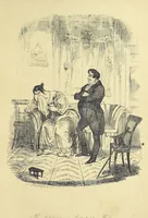 An illustration from Pickwick abroad; or, the Tour in France ... Illustrated with forty steel engravings by Crowquill, and thirty-three wood cuts (1864)