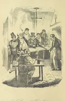 An illustration from Pickwick abroad; or, the Tour in France ... Illustrated with forty steel engravings by Crowquill, and thirty-three wood cuts (1864)