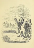 An illustration from Pickwick abroad; or, the Tour in France ... Illustrated with forty steel engravings by Crowquill, and thirty-three wood cuts (1864)