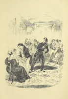 An illustration from Pickwick abroad; or, the Tour in France ... Illustrated with forty steel engravings by Crowquill, and thirty-three wood cuts (1864)
