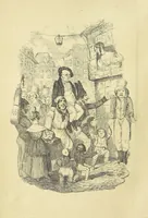 An illustration from Pickwick abroad; or, the Tour in France ... Illustrated with forty steel engravings by Crowquill, and thirty-three wood cuts (1864)