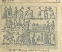 Picture 19 of 31 from The Triumphs of Gods Revenge against the Crying and Execrable Sin of ... Murther ... The seventh ... edition. Whereunto are added ... copper plates (1704), leaf 281
