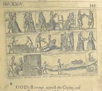 Picture 25 of 31 from The Triumphs of Gods Revenge against the Crying and Execrable Sin of ... Murther ... The seventh ... edition. Whereunto are added ... copper plates (1704), leaf 375