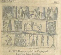 Picture 27 of 31 from The Triumphs of Gods Revenge against the Crying and Execrable Sin of ... Murther ... The seventh ... edition. Whereunto are added ... copper plates (1704), leaf 409
