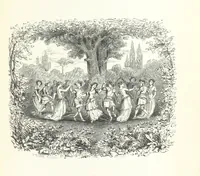 An illustration from The Rhyme and Reason of Country Life: or, selections from fields old and new. By the author of “Rural Hours,” etc (1856)