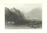 Picture 18 of 61 from Liber Fluviorum; or, River Scenery of France. Depicted in sixty-one line engravings from drawings by J. M. W. Turner ... With descriptive letter-press by Leitch Ritchie; and a biographical sketch by Alaric A. Watts (1857), leaf 185