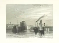 An illustration from Liber Fluviorum; or, River Scenery of France. Depicted in sixty-one line engravings from drawings by J. M. W. Turner ... With descriptive letter-press by Leitch Ritchie; and a biographical sketch by Alaric A. Watts (1857)