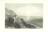 An illustration from Liber Fluviorum; or, River Scenery of France. Depicted in sixty-one line engravings from drawings by J. M. W. Turner ... With descriptive letter-press by Leitch Ritchie; and a biographical sketch by Alaric A. Watts (1857)