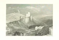An illustration from Liber Fluviorum; or, River Scenery of France. Depicted in sixty-one line engravings from drawings by J. M. W. Turner ... With descriptive letter-press by Leitch Ritchie; and a biographical sketch by Alaric A. Watts (1857)