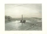 An illustration from Liber Fluviorum; or, River Scenery of France. Depicted in sixty-one line engravings from drawings by J. M. W. Turner ... With descriptive letter-press by Leitch Ritchie; and a biographical sketch by Alaric A. Watts (1857)