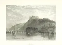 An illustration from Liber Fluviorum; or, River Scenery of France. Depicted in sixty-one line engravings from drawings by J. M. W. Turner ... With descriptive letter-press by Leitch Ritchie; and a biographical sketch by Alaric A. Watts (1857)