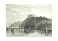 An illustration from Turner's Rivers of France, with an introduction by John Ruskin. A series of ... steel engravings, ... described by L. Ritchie. With a biography of the artists by A. A. Watts (1887)