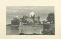 Picture 26 of 100 from Hindostan; its landscapes, palaces, temples, tombs; the shores of the Red Sea; and the ... scenery of the Himalaya Mountains, illustrated in a series of views. With descriptions by E. Roberts (1850), leaf 124