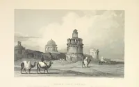 Picture 34 of 100 from Hindostan; its landscapes, palaces, temples, tombs; the shores of the Red Sea; and the ... scenery of the Himalaya Mountains, illustrated in a series of views. With descriptions by E. Roberts (1850), leaf 161