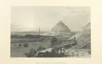 Picture 44 of 100 from Hindostan; its landscapes, palaces, temples, tombs; the shores of the Red Sea; and the ... scenery of the Himalaya Mountains, illustrated in a series of views. With descriptions by E. Roberts (1850), leaf 204