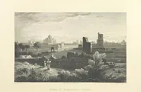 An illustration from Hindostan; its landscapes, palaces, temples, tombs; the shores of the Red Sea; and the ... scenery of the Himalaya Mountains, illustrated in a series of views. With descriptions by E. Roberts (1850)