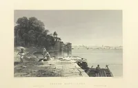 Picture 66 of 100 from Hindostan; its landscapes, palaces, temples, tombs; the shores of the Red Sea; and the ... scenery of the Himalaya Mountains, illustrated in a series of views. With descriptions by E. Roberts (1850), leaf 292