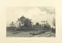 Picture 79 of 100 from Hindostan; its landscapes, palaces, temples, tombs; the shores of the Red Sea; and the ... scenery of the Himalaya Mountains, illustrated in a series of views. With descriptions by E. Roberts (1850), leaf 346