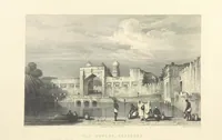 Picture 14 of 100 from Hindostan; its landscapes, palaces, temples, tombs; the shores of the Red Sea; and the ... scenery of the Himalaya Mountains, illustrated in a series of views. With descriptions by E. Roberts (1850), leaf 74