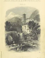Picture 1 of 132 from The Continental Tourist. Views of Cities and Scenery in Italy, France, and Switzerland. From original drawings by S. Prout, ... and J. D. Harding, with descriptions in English by T. Roscoe, and in French by A. Sosson (1849), leaf 7