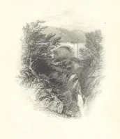 An illustration from Wanderings and Excursions in North Wales, with 51 engravings, by Radclyffe, from drawings by Cattermole, Cox, etc (1853)