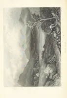 An illustration from Wanderings and Excursions in North Wales, with 51 engravings, by Radclyffe, from drawings by Cattermole, Cox, etc (1853)