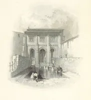 An illustration from Wanderings and Excursions in North Wales, with 51 engravings, by Radclyffe, from drawings by Cattermole, Cox, etc (1853)