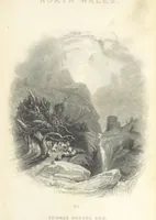 Picture 1 of 51 from Wanderings and Excursions in North Wales, with 51 engravings, by Radclyffe, from drawings by Cattermole, Cox, etc (1853), leaf 9