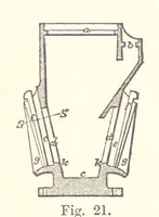 An illustration from The Metallurgy of Gold, etc (1894)