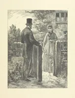 An illustration from A round of days described in original poems by some of our most celebrated poets, and in pictures by eminent artists engraved by the Brothers Dalziel (1866)