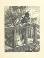 An illustration from A round of days described in original poems by some of our most celebrated poets, and in pictures by eminent artists engraved by the Brothers Dalziel (1866)