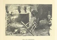 An illustration from A round of days described in original poems by some of our most celebrated poets, and in pictures by eminent artists engraved by the Brothers Dalziel (1866)