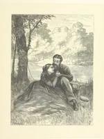 An illustration from A round of days described in original poems by some of our most celebrated poets, and in pictures by eminent artists engraved by the Brothers Dalziel (1866)