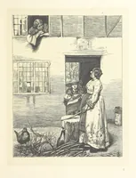 An illustration from A round of days described in original poems by some of our most celebrated poets, and in pictures by eminent artists engraved by the Brothers Dalziel (1866)