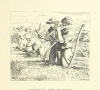 An illustration from A round of days described in original poems by some of our most celebrated poets, and in pictures by eminent artists engraved by the Brothers Dalziel (1866)