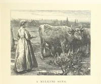 An illustration from A round of days described in original poems by some of our most celebrated poets, and in pictures by eminent artists engraved by the Brothers Dalziel (1866)