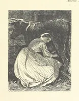 An illustration from A round of days described in original poems by some of our most celebrated poets, and in pictures by eminent artists engraved by the Brothers Dalziel (1866)