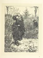 An illustration from A round of days described in original poems by some of our most celebrated poets, and in pictures by eminent artists engraved by the Brothers Dalziel (1866)